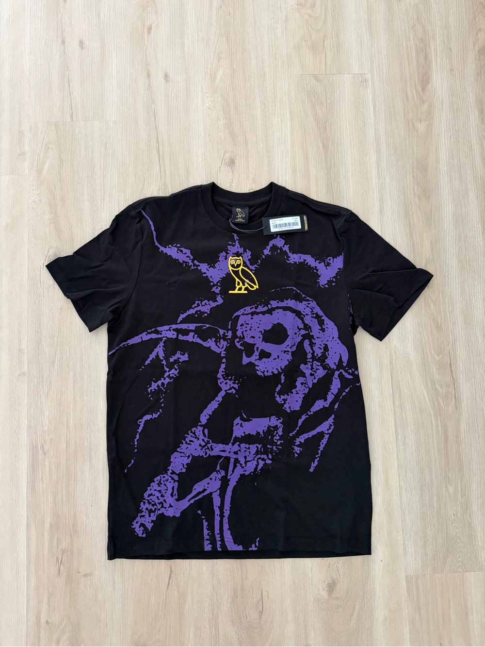 October's Very Own Grim Reaper T-Shirt Size Small, New with Tags